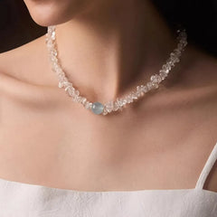 12mm Aquamarine centerpiece