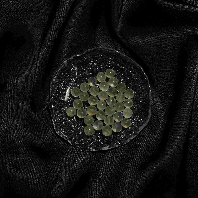 Prehnite Beads Super Icy Translucency