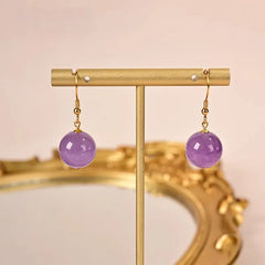 Amethyst Drop Earrings