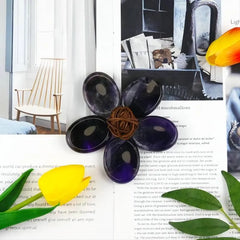 Amethyst Worry Stones for Anxiety Relief