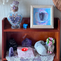 Angel Blessings Crystal Ornaments