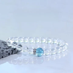 Aquamarine Clear Quartz