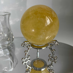 Citrine Crystal Ball for Positive Energy