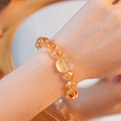 Citrine Crystal Bracelet