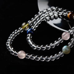 Clear Quartz Multi-Wrap Bracelet
