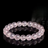 Clear Rose Quartz Bracelet