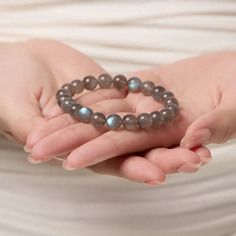 Fengshui Gray Moonstone Bracelet