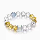Golden Harmony Crystal Bracelet