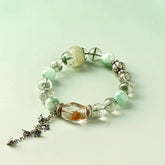 Green Phantom Quartz Bracelet