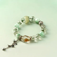 Green Phantom Quartz Bracelet