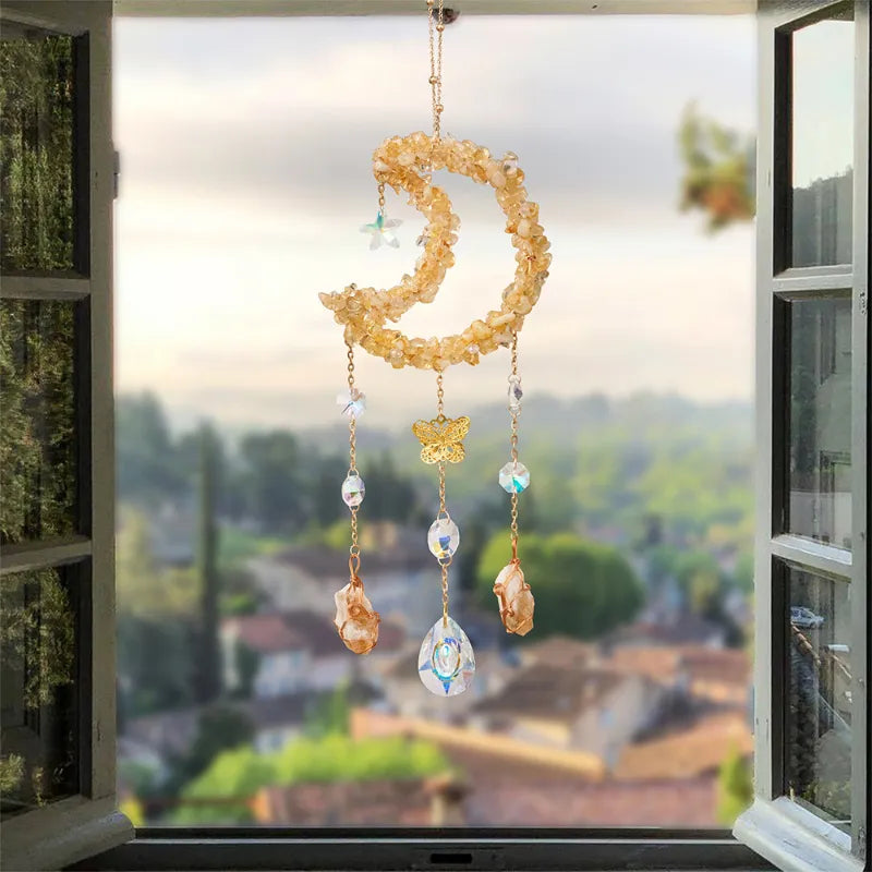 Handmade Crystal Wind Chime