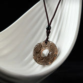 Ice Obsidian Glow Pendant