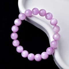 Lavender Gemstone Beaded Bracelet