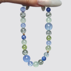 Natural Green Phantom Bracelet