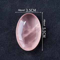 Pink Crystal Palm Stone