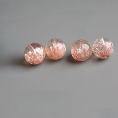 Pink Super Seven Crystal Beads
