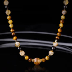 Tiger Eye Citrine Necklace