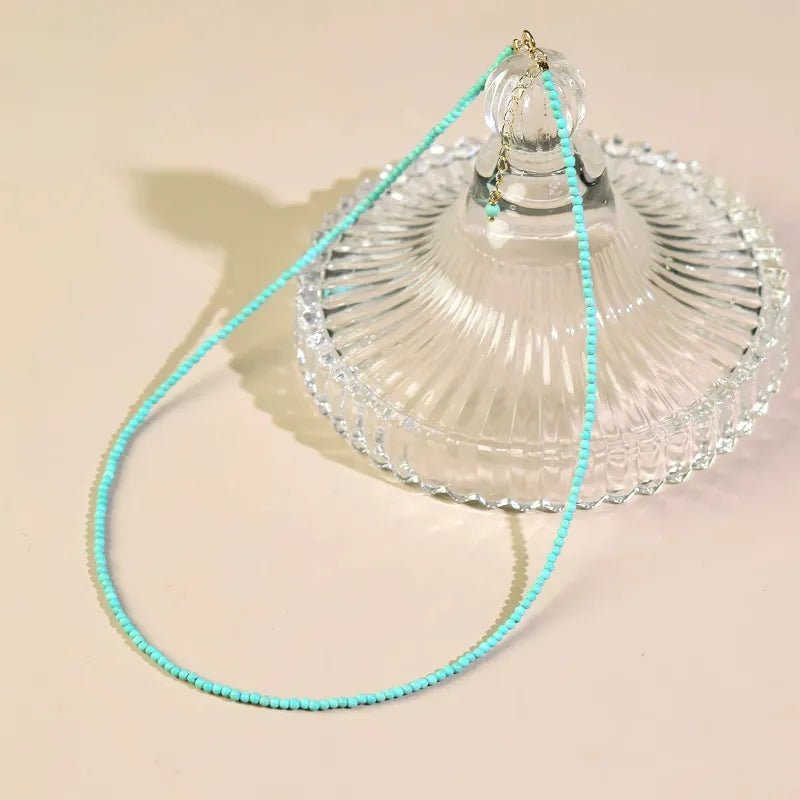 Turquoise Beaded Necklace