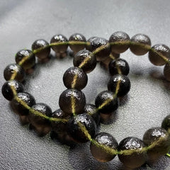 Two Cintamani Saffordite Matte Bracelets