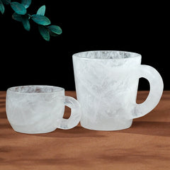 White Crystal Tea Cup