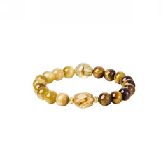 Yellow Tiger Eye Bracelet