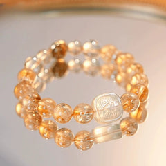 Yellow Tigers Eye Bracelet