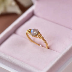adjustable open band ring
