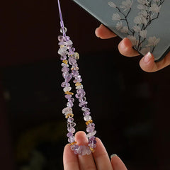 crystal chain for phone or car keys
