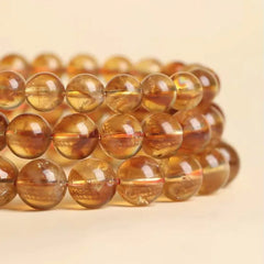 different size Golden Radiance Citrine beads