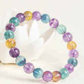 rainbow fluorite bracelet