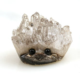 white crystal Hedgehog Figurine