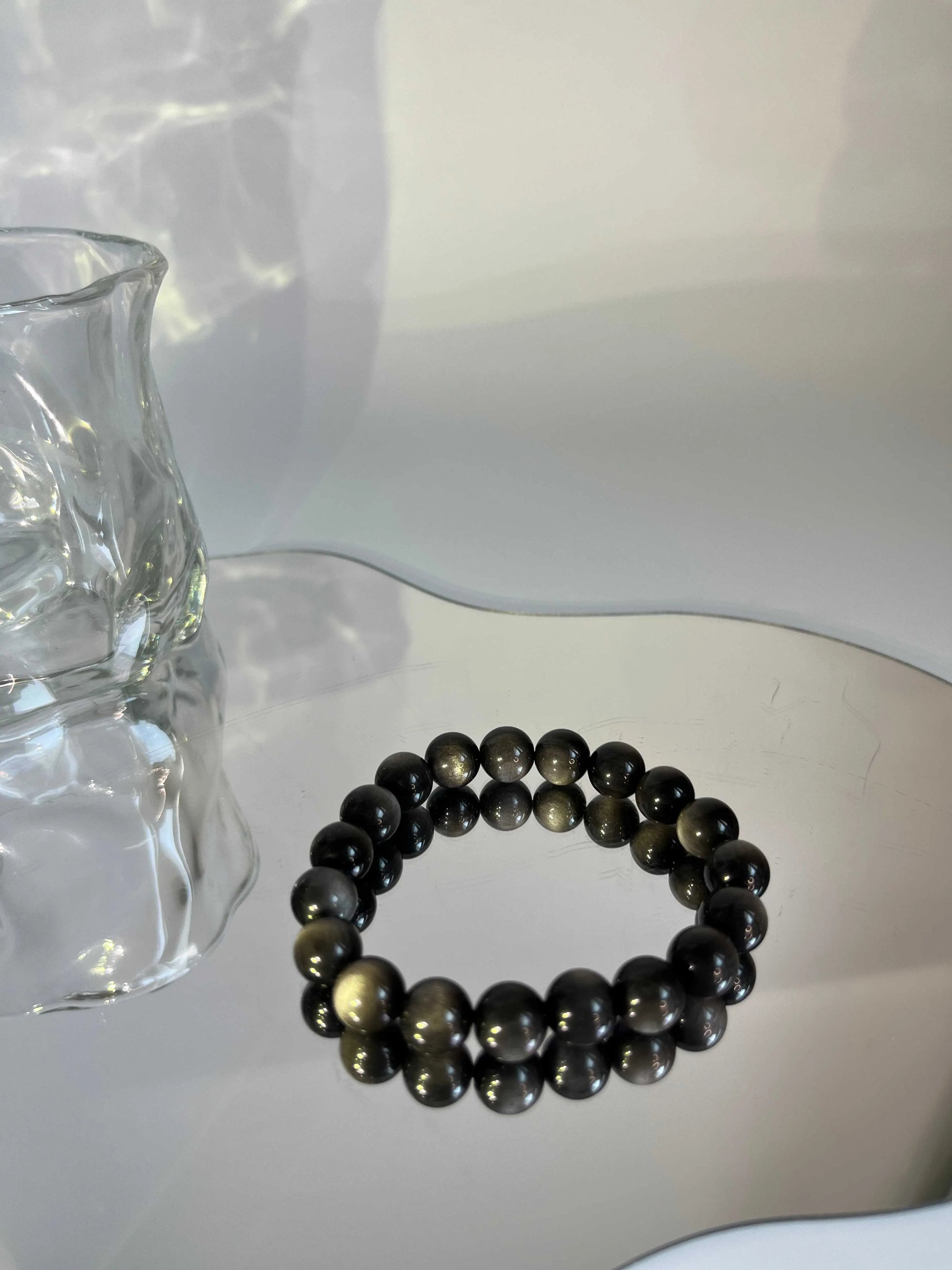 Mystic Silver Obsidian Energy Bracelet